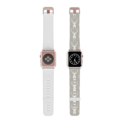  Minimalist Deer Silhouette Apple Watch Band