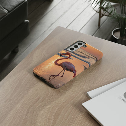 Island Beauty – Flamingo Samsung Galaxy Case