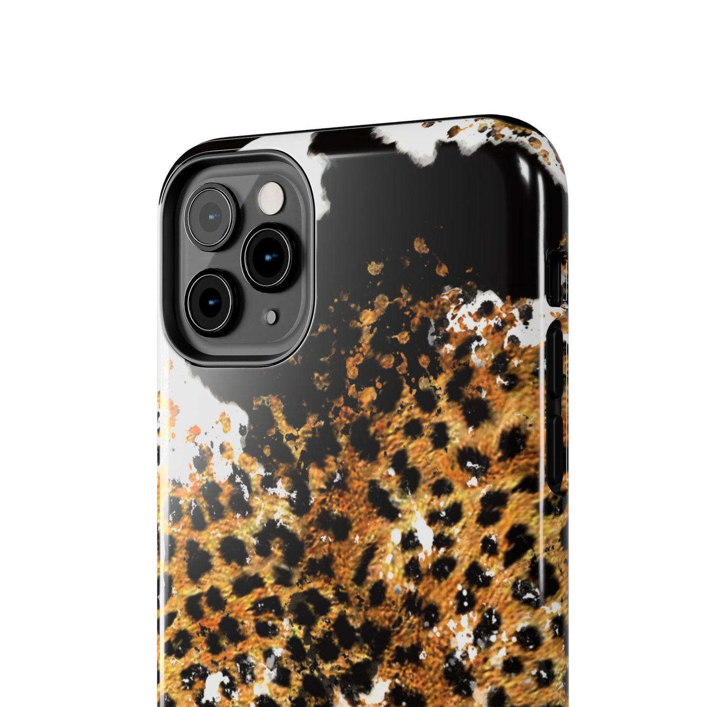 Bold Leopard Ink Splash - iPhone Series Case