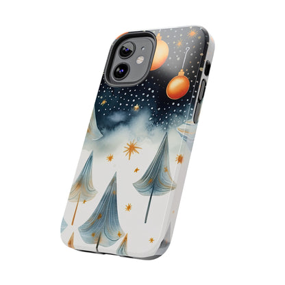 Winter Wonderland Gold Ornament – iPhone Series Case