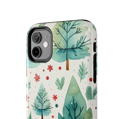 Watercolor Winter Forest - iPhone Series Case