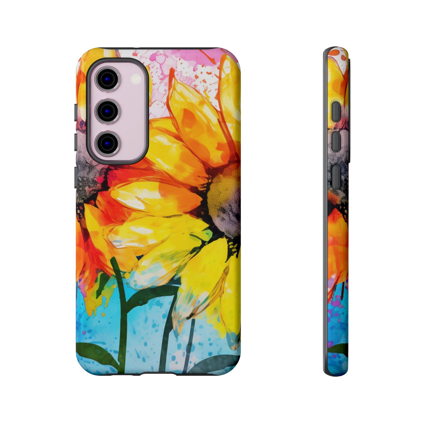 Bold Watercolor Sunflowers - Samsung Galaxy Series Case