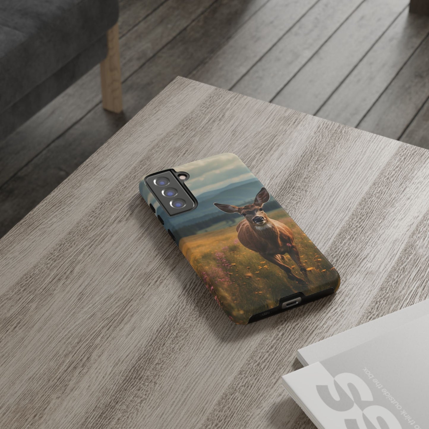 Rustic Meadow Deer – Samsung Galaxy Case