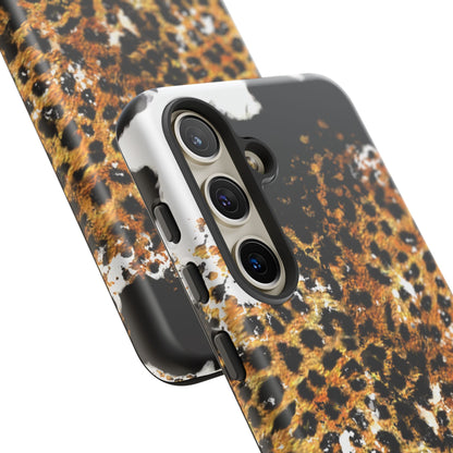 Bold Leopard Ink Splash - Samsung Galaxy Series Case