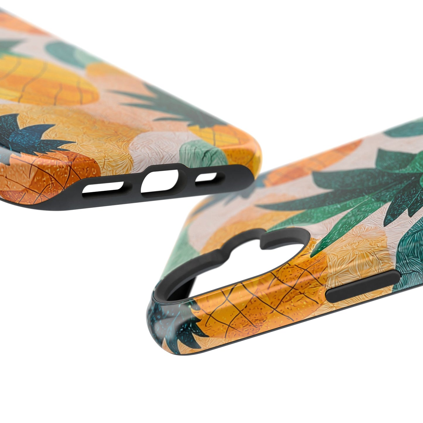 Tropical Pineapple MagSafe iPhone Case – Vibrant Fruit Design, Tough Dual-Layer Protection