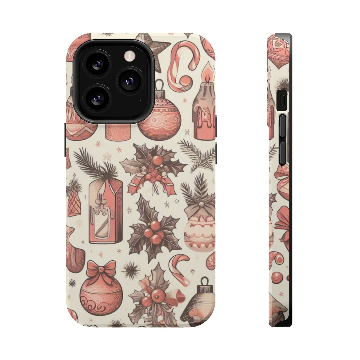 Pink Christmas Magic – MagSafe iPhone Case