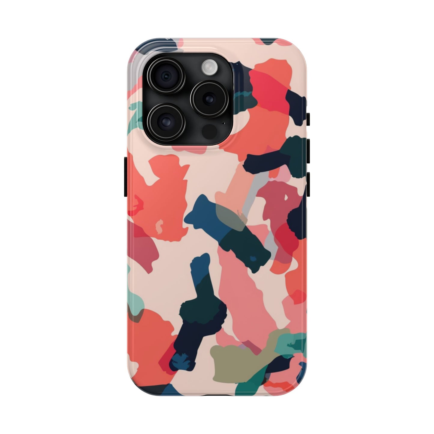 Modern Earthy Camo Abstract – iPhone Case