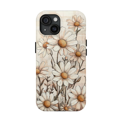 Pastel Daisy iPhone Case - Elegant Floral Protective Cover - BOGO Cases