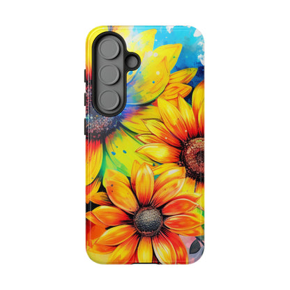 Vibrant Sunflower Splash - Samsung Galaxy Series Case