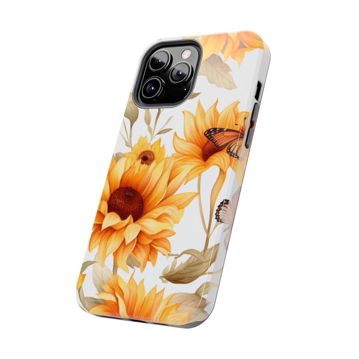 Sunflower & Monarch Garden - iPhone Series Case