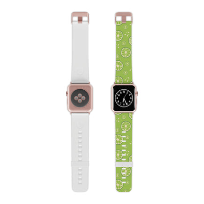  Zesty Lime Splash  Apple Watch Band