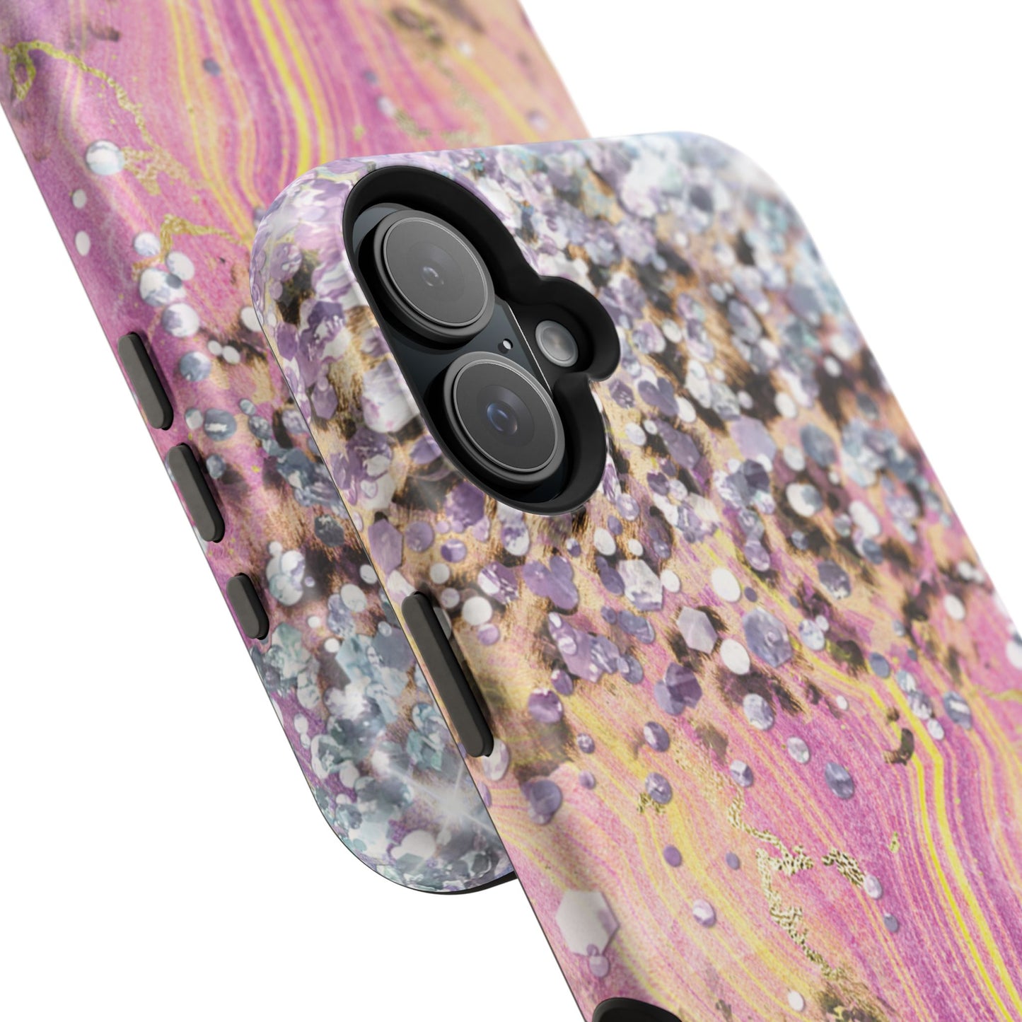 Glitter Glam Leopard – Magsafe iPhone Series Case