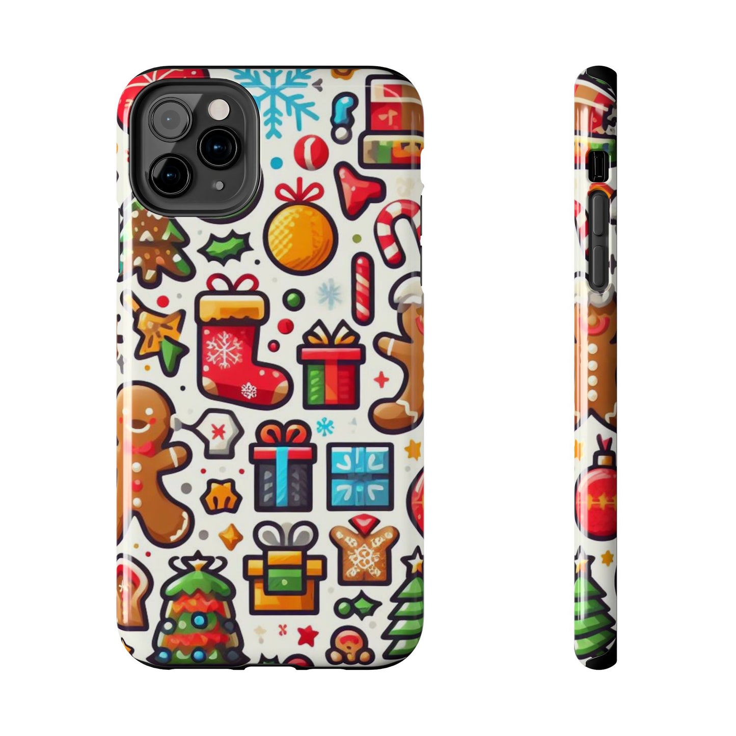 Festive Christmas Icons Pattern – iPhone Series Case