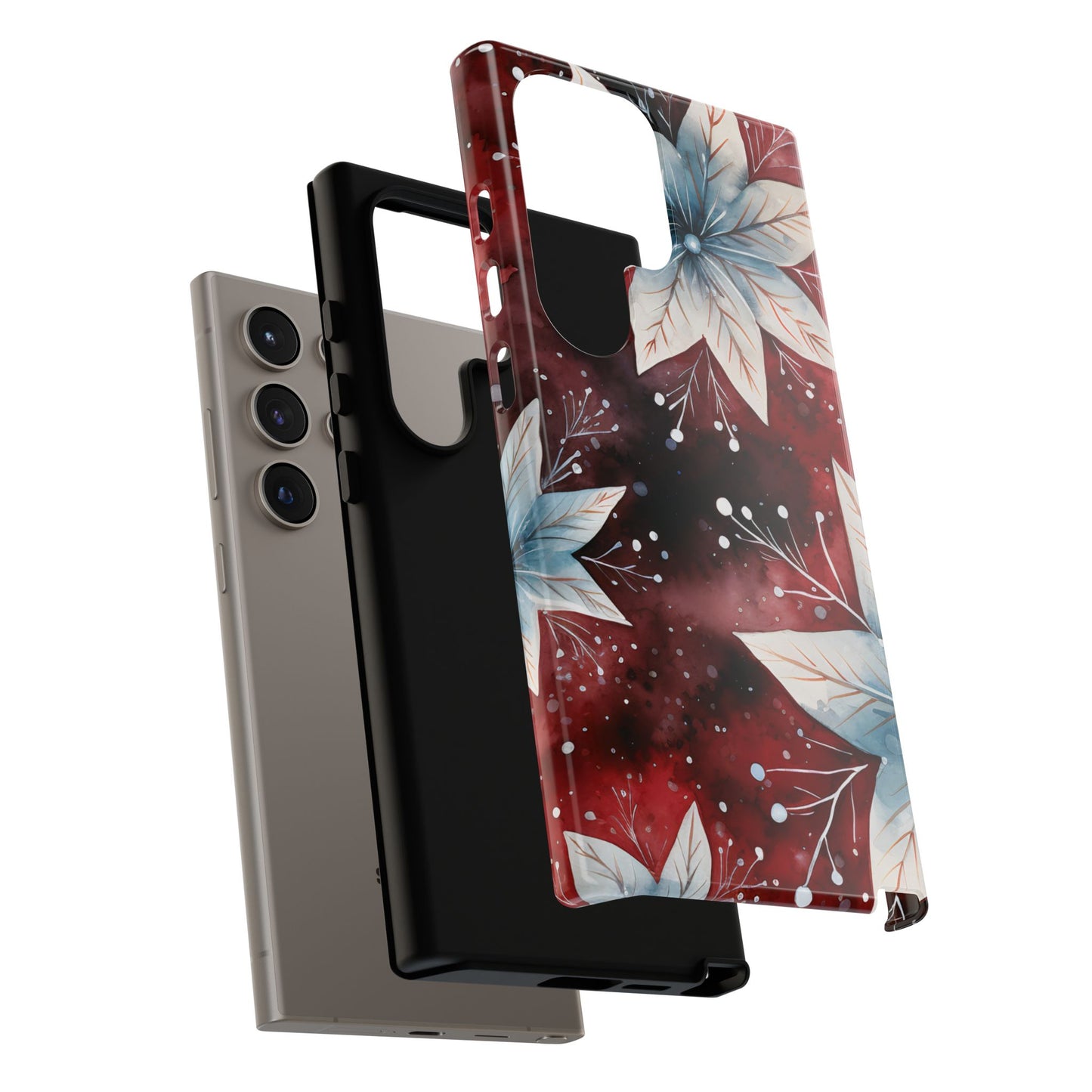 Winter Bloom Poinsettia – Samsung Galaxy Case