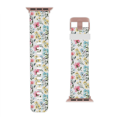 Watercolor Floral Bliss Apple Watch Band