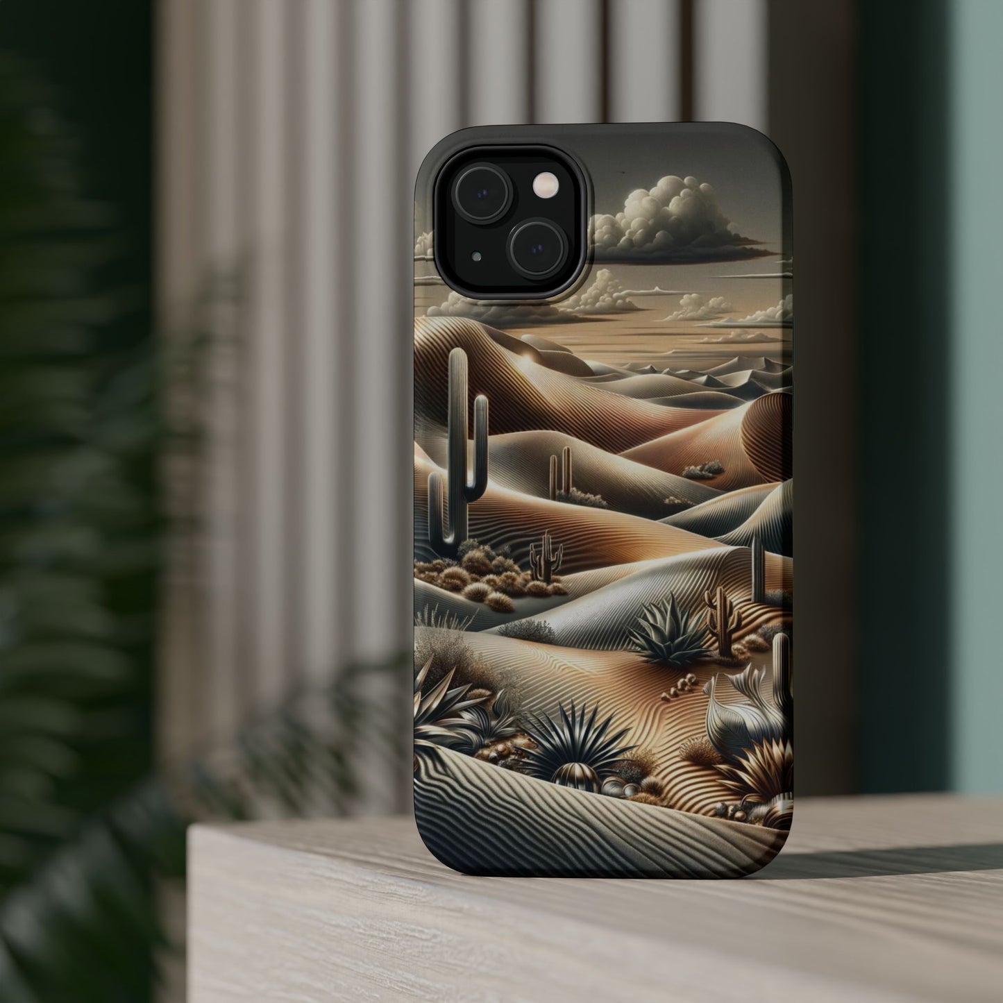 Heavy Metal Cactus iPhone Case