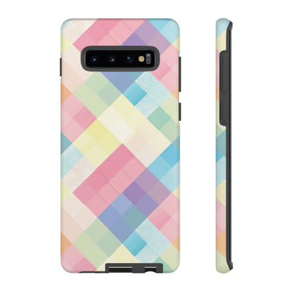 Spring Sonata Pastel Plaid Case