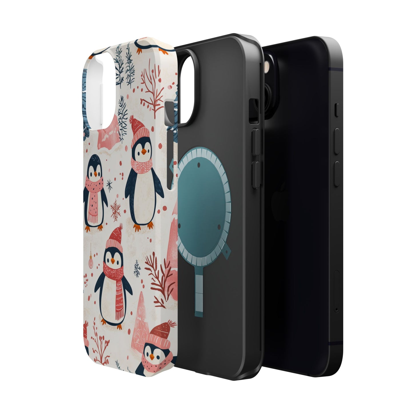 Penguin Paradise – Christmas Cheer MagSafe iPhone Case