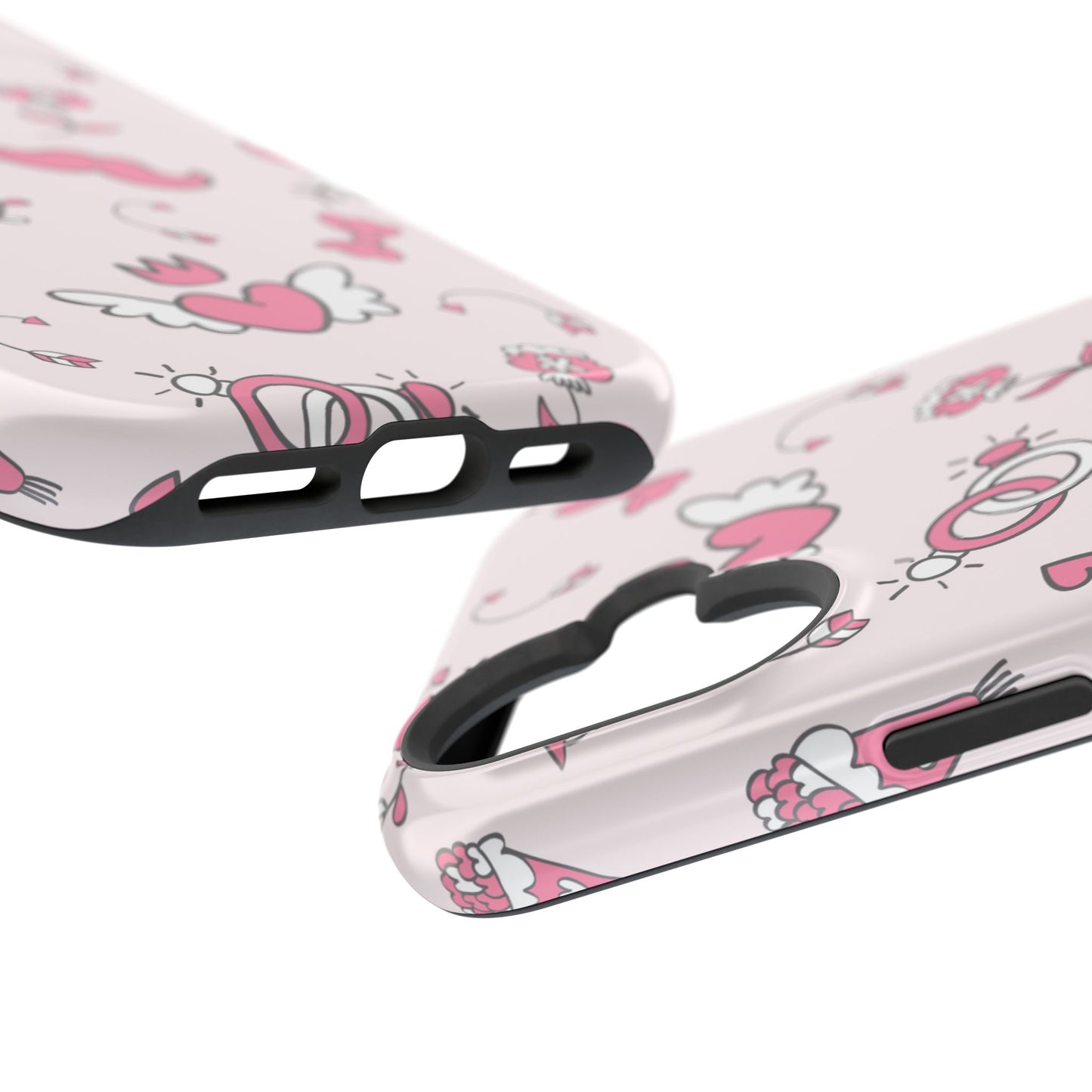 Pink Love Icons MagSafe Case