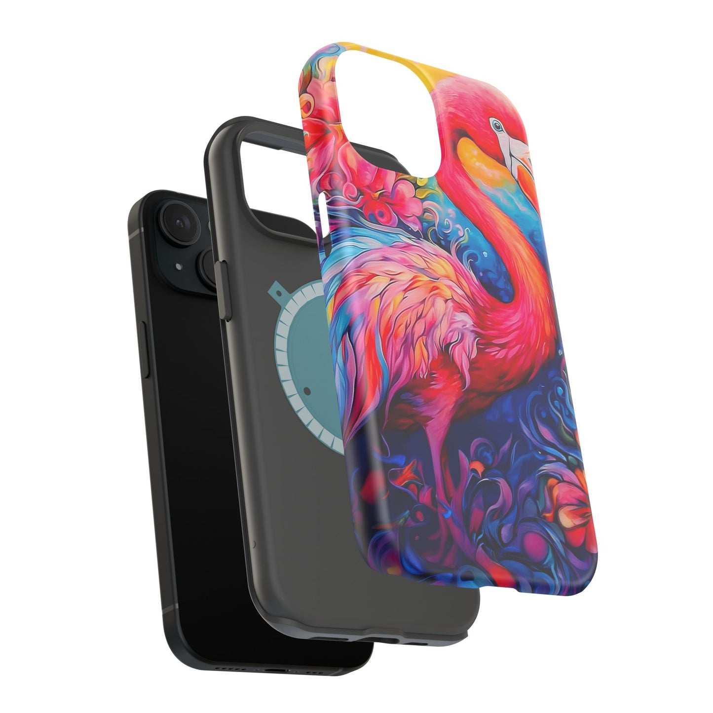 Flamingo Radiance – MagSafe iPhone Cases