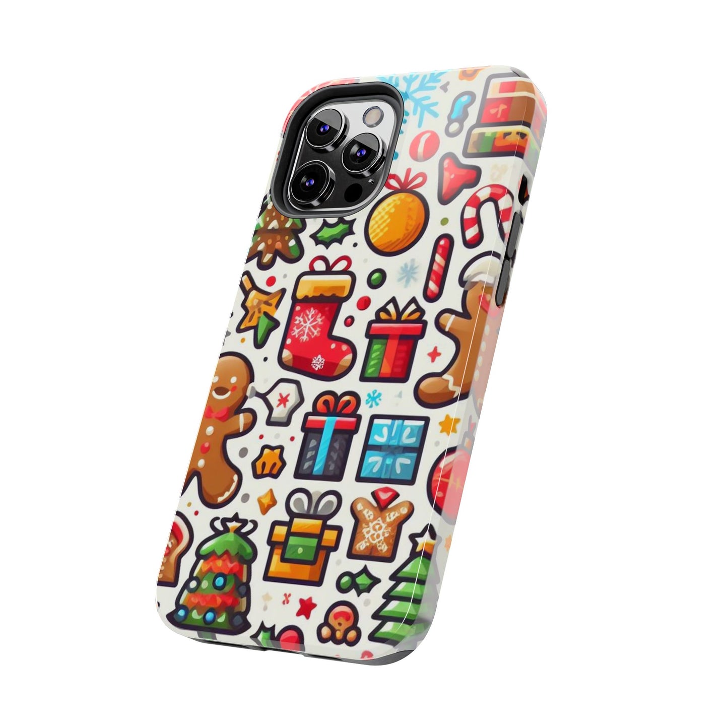 Festive Christmas Icons Pattern – iPhone Series Case