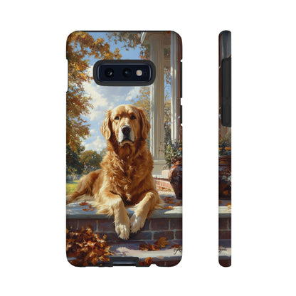 Golden Retriever Autumn Serenity - Samsung Galaxy Series Case