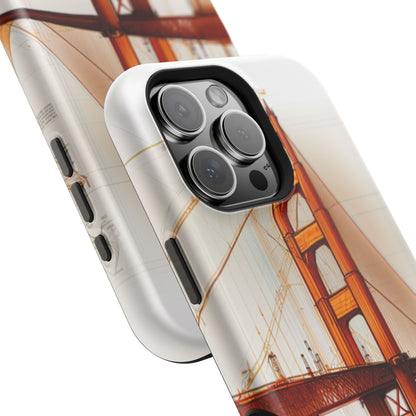 Golden Gate Bridge MagSafe iPhone Case - San Francisco Landmark