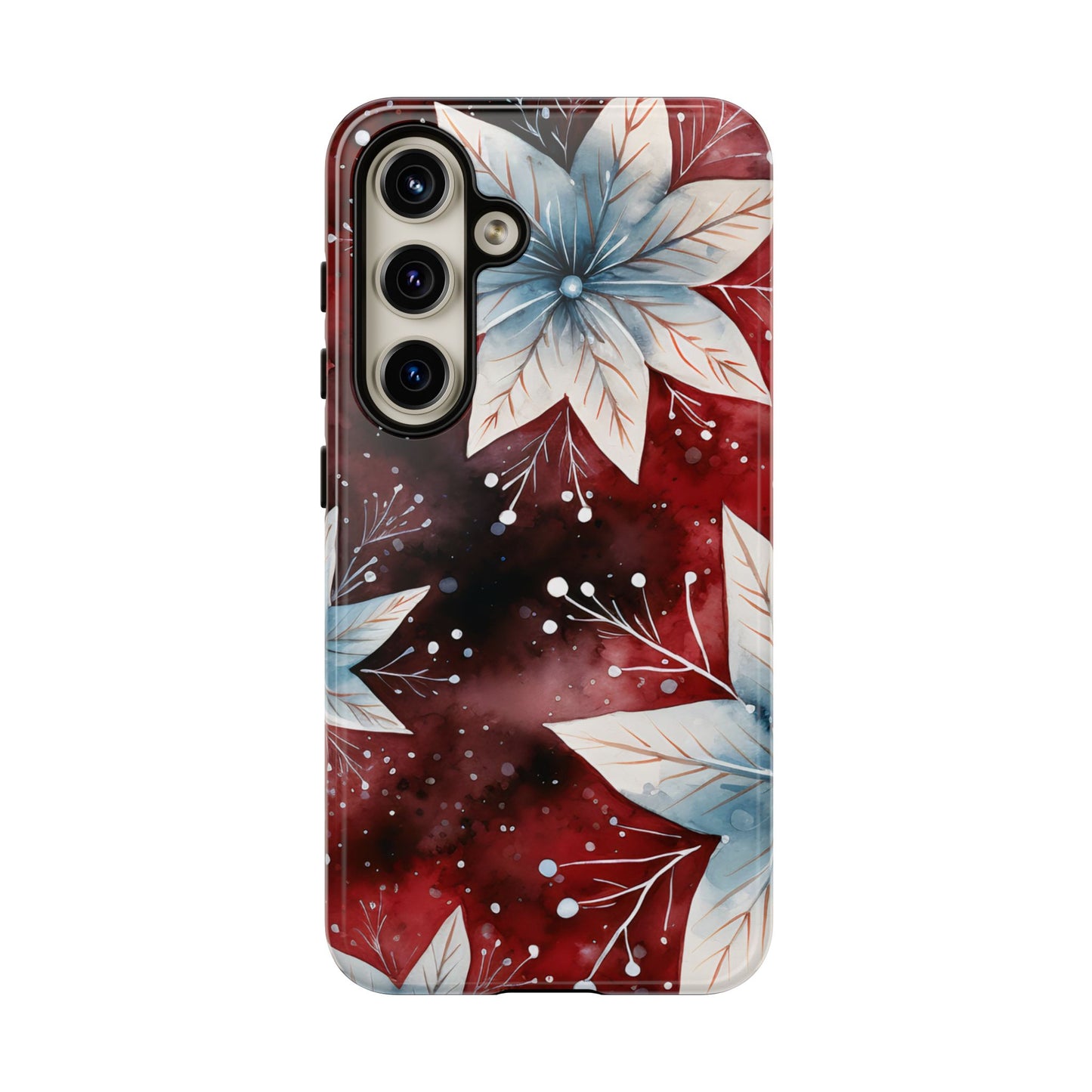 Winter Bloom Poinsettia – Samsung Galaxy Case