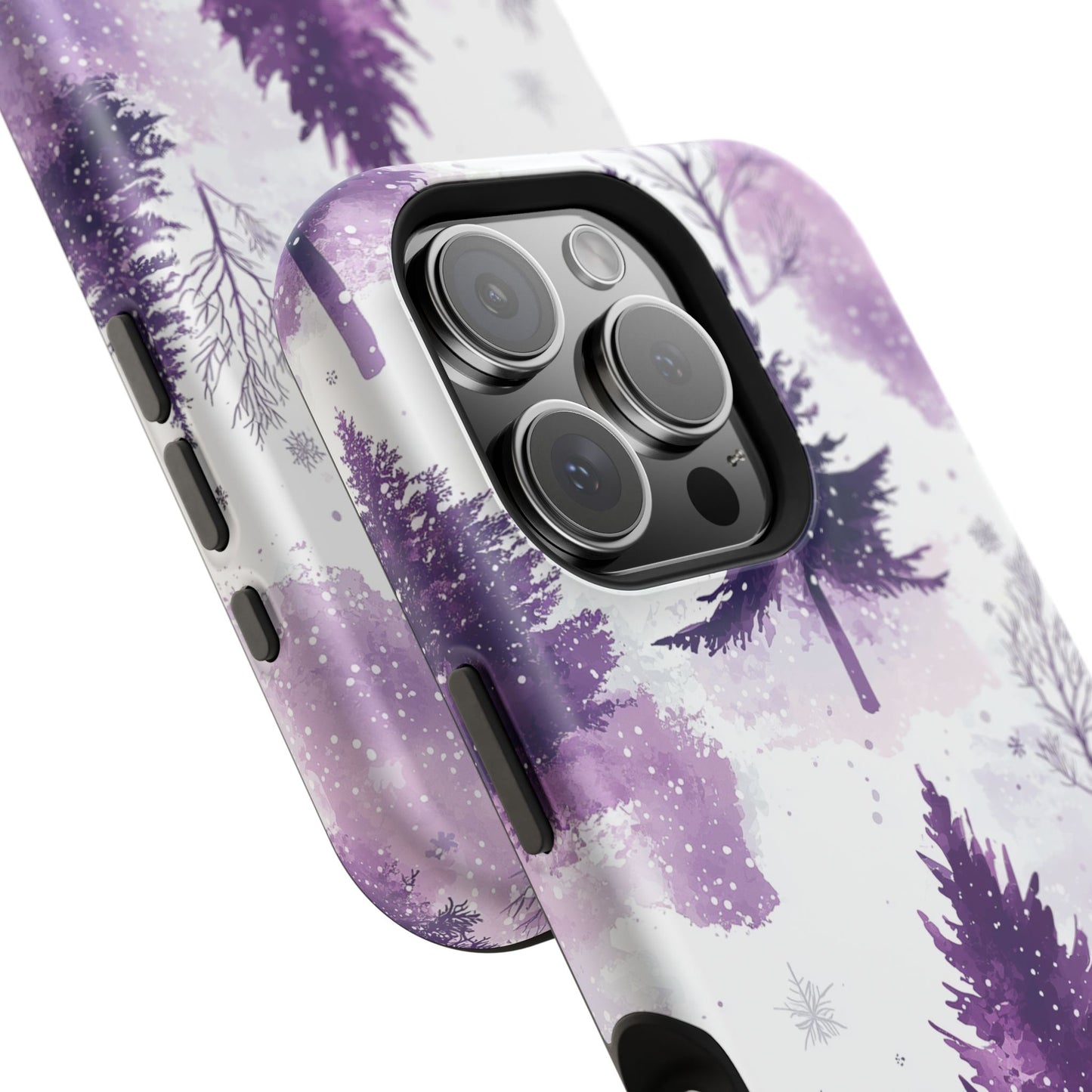 Purple Snowy Forest - MagSafe iPhone Series Case