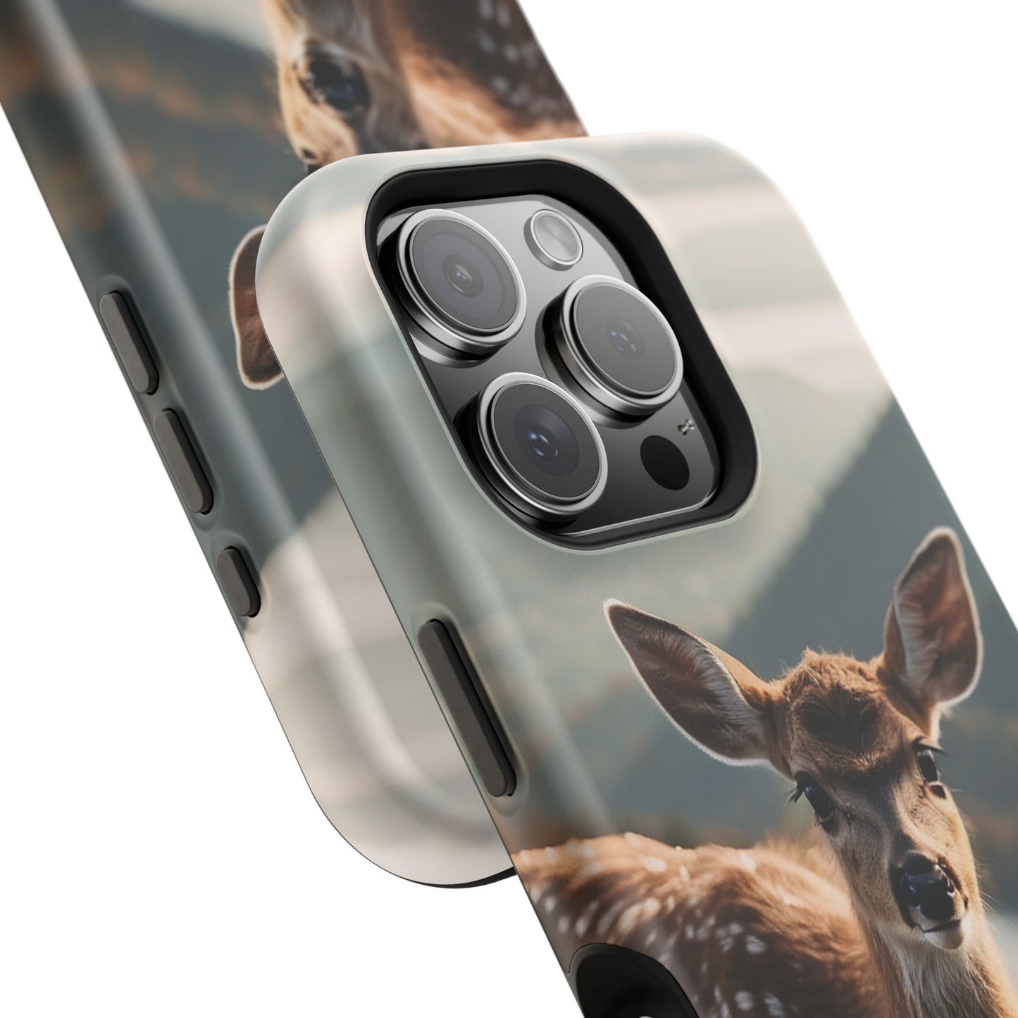 Whimsical Fawn in a Sunlit Forest MagSafe iPhone Case