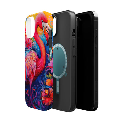 Flamingo Radiance – MagSafe iPhone Cases