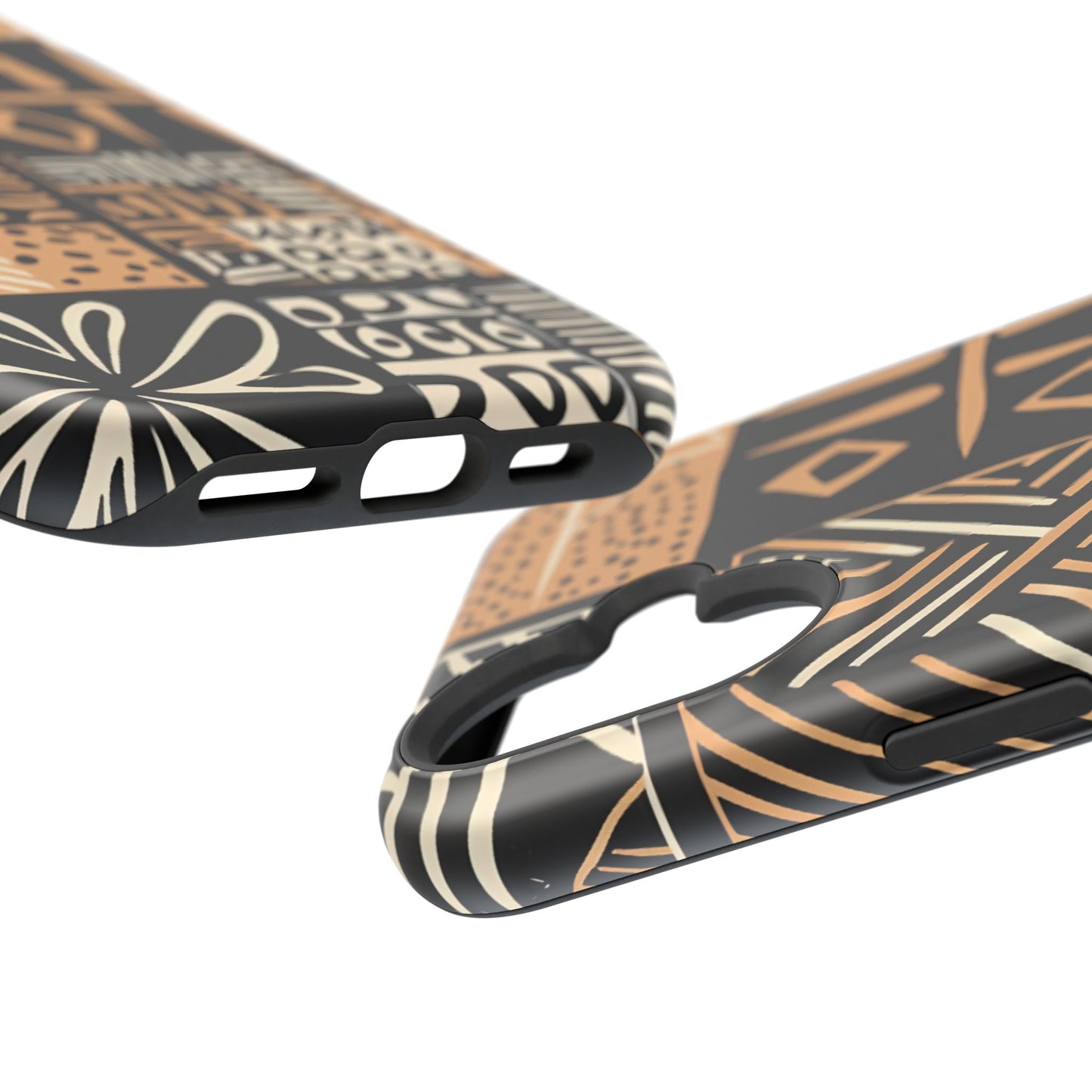 Tribal Geo-Pattern MagSafe Case – Bold Ethnic Design