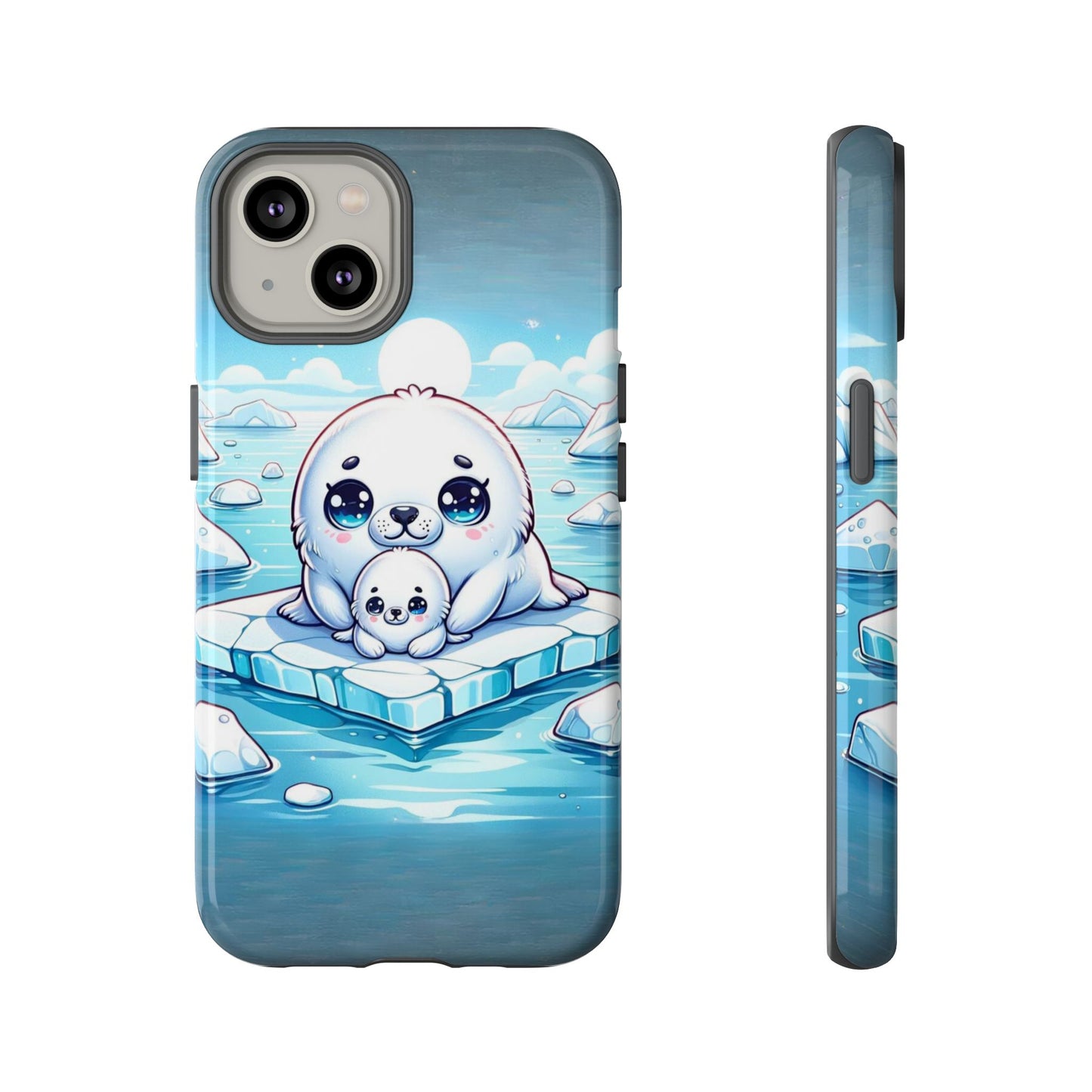 Arctic Embrace Seal iPhone Case