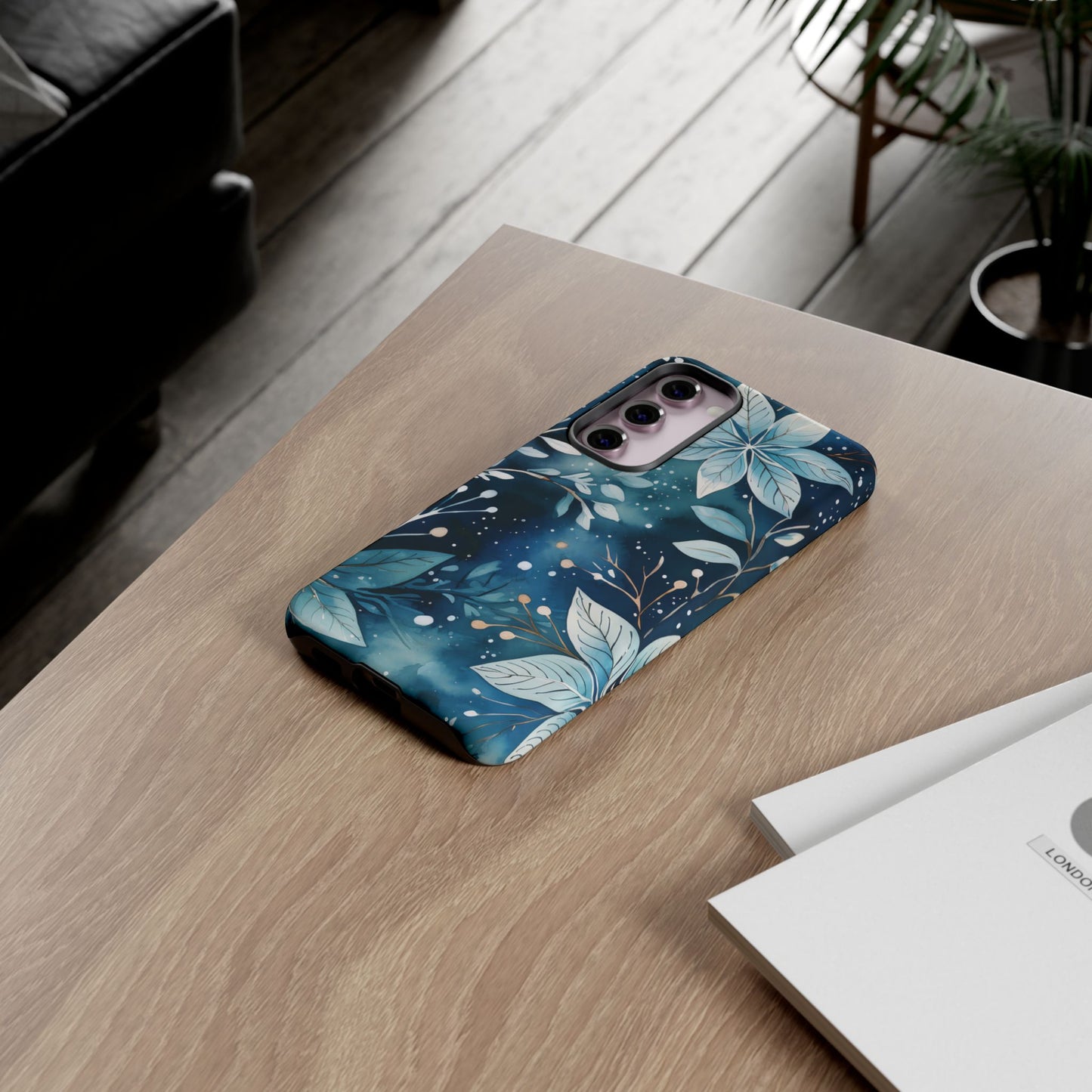 Midnight Frost Botanical – Samsung Galaxy Case