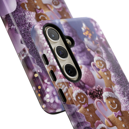 Pink Frosted Gingerbread Forest - Samsung Galaxy Series Case