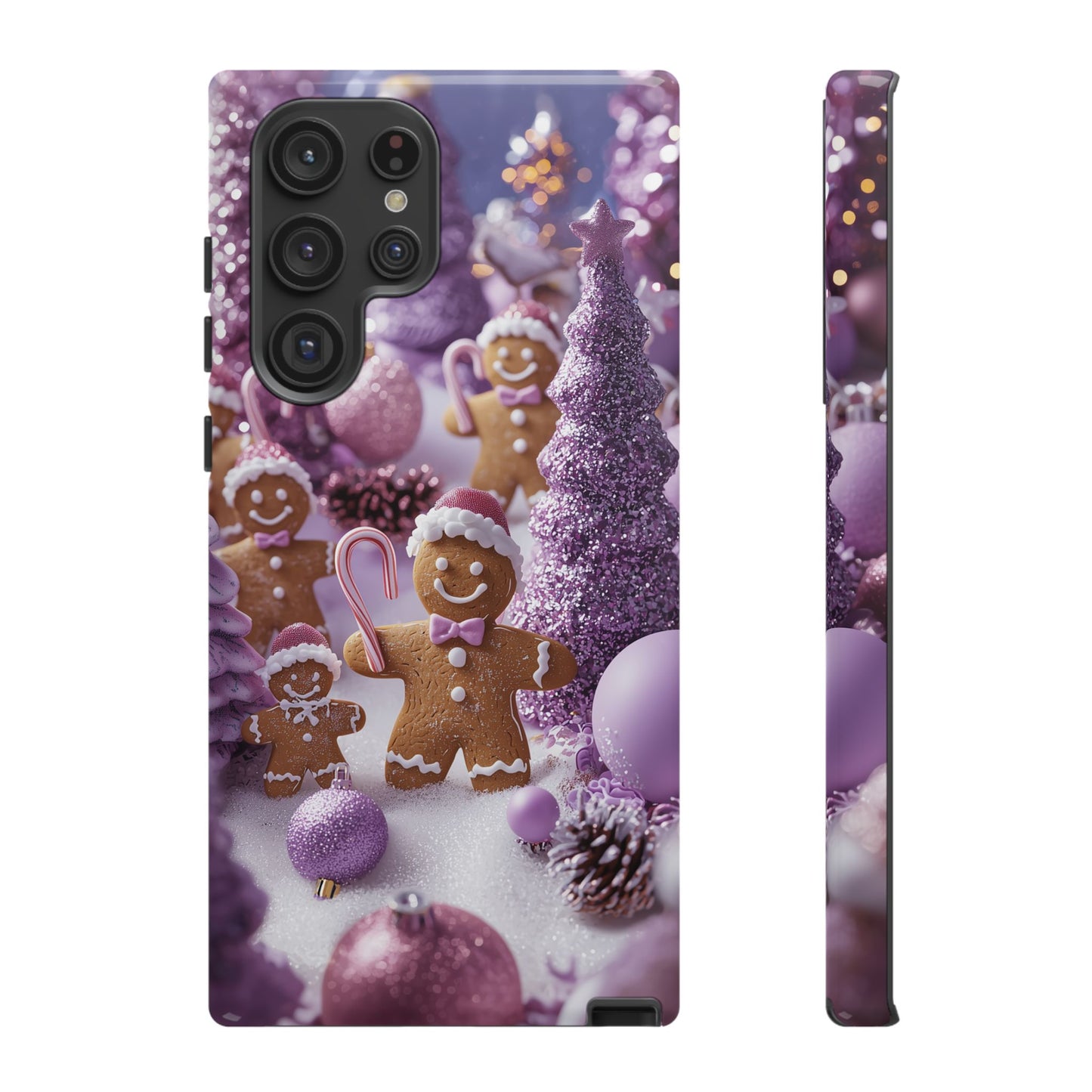 Pink Frosted Gingerbread Forest - Samsung Galaxy Series Case