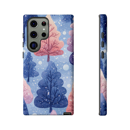 Pink & Purple Winter Wonderland - Samsung Galaxy Series Case