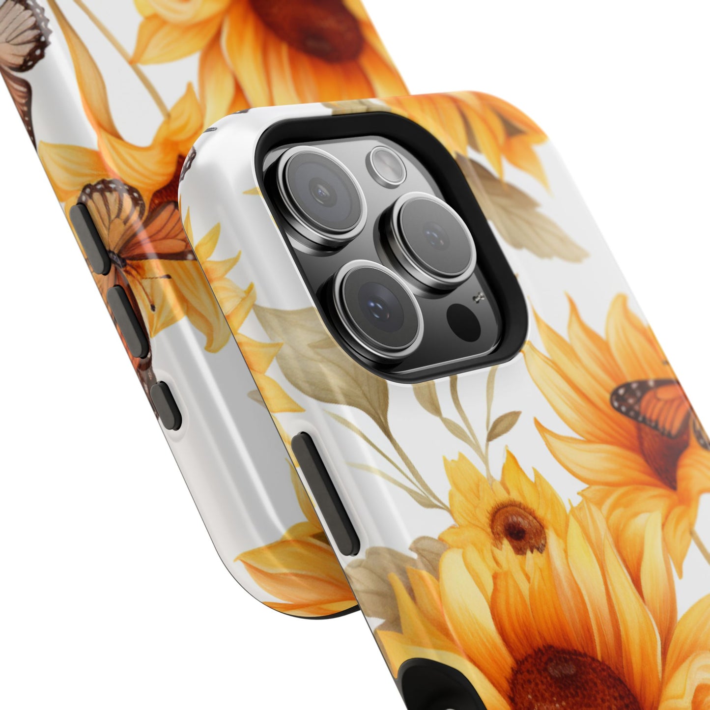 Sunflower & Monarch Garden - MagSafe iPhone Series Case