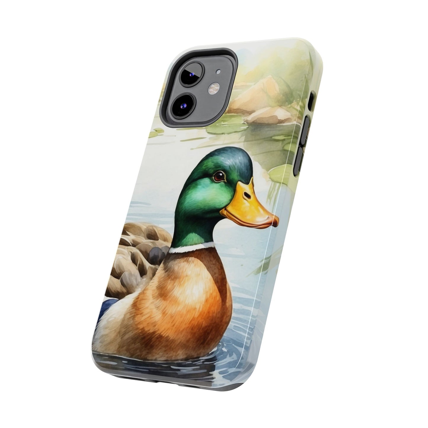 Serene Duck Reflection - iPhone Case