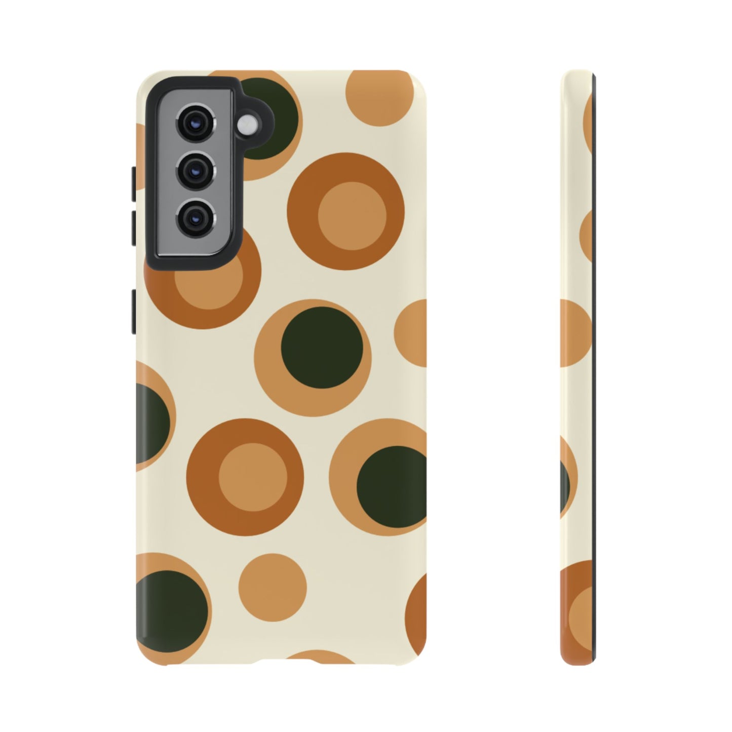 Retro Earthy Circles - Samsung Galaxy Case