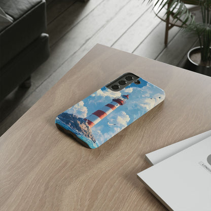 Samsung Galaxy Case - Majestic Lighthouse Scene Design