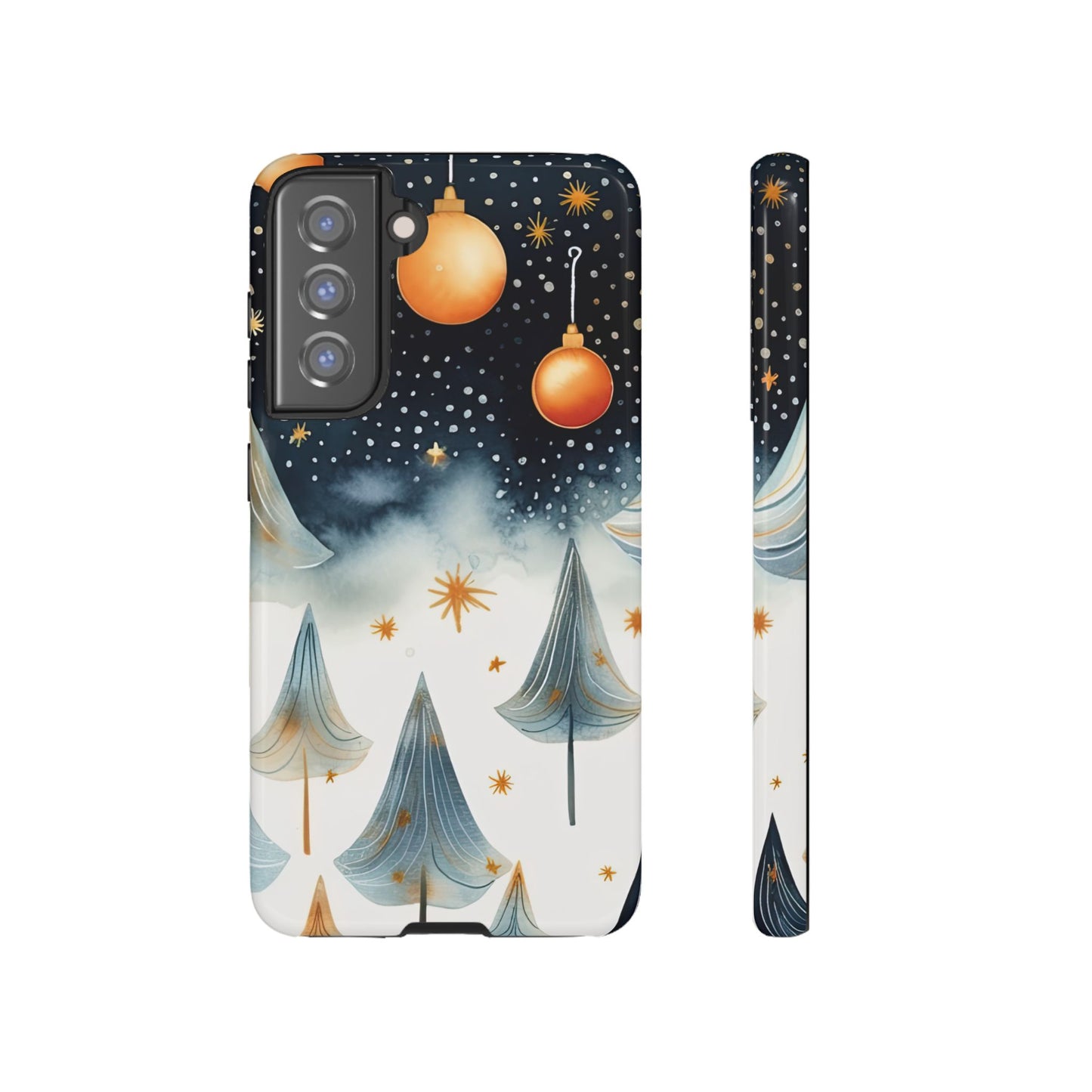 Winter Wonderland Gold Ornament –Samsung Galaxy Series Case