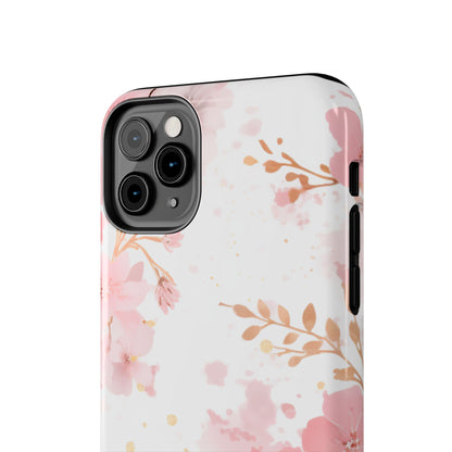 Soft Pink Cherry Blossom iPhone Case – Elegant Floral Design