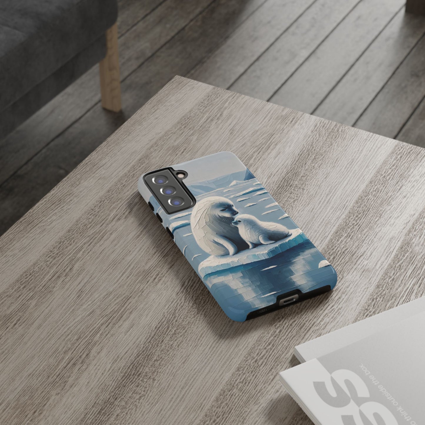 Arctic Serenity Seal iPhone Case