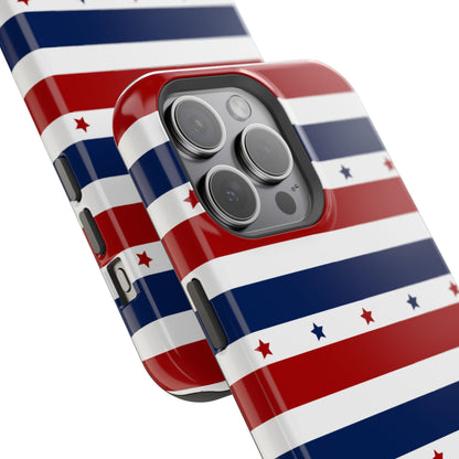 Patriotic Stars MagSafe iPhone Case