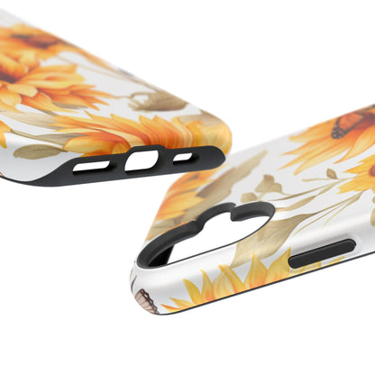 Sunflower & Monarch Garden - MagSafe iPhone Series Case