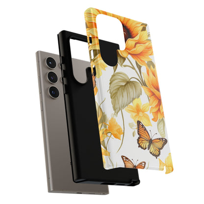 Sunflower & Butterfly Bliss - Samsung Galaxy  Series Case