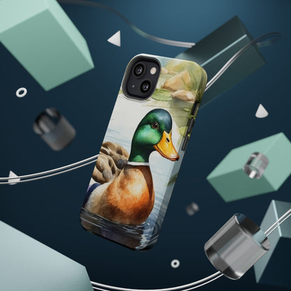 Serene Duck Reflection - MagSafe iPhone Case