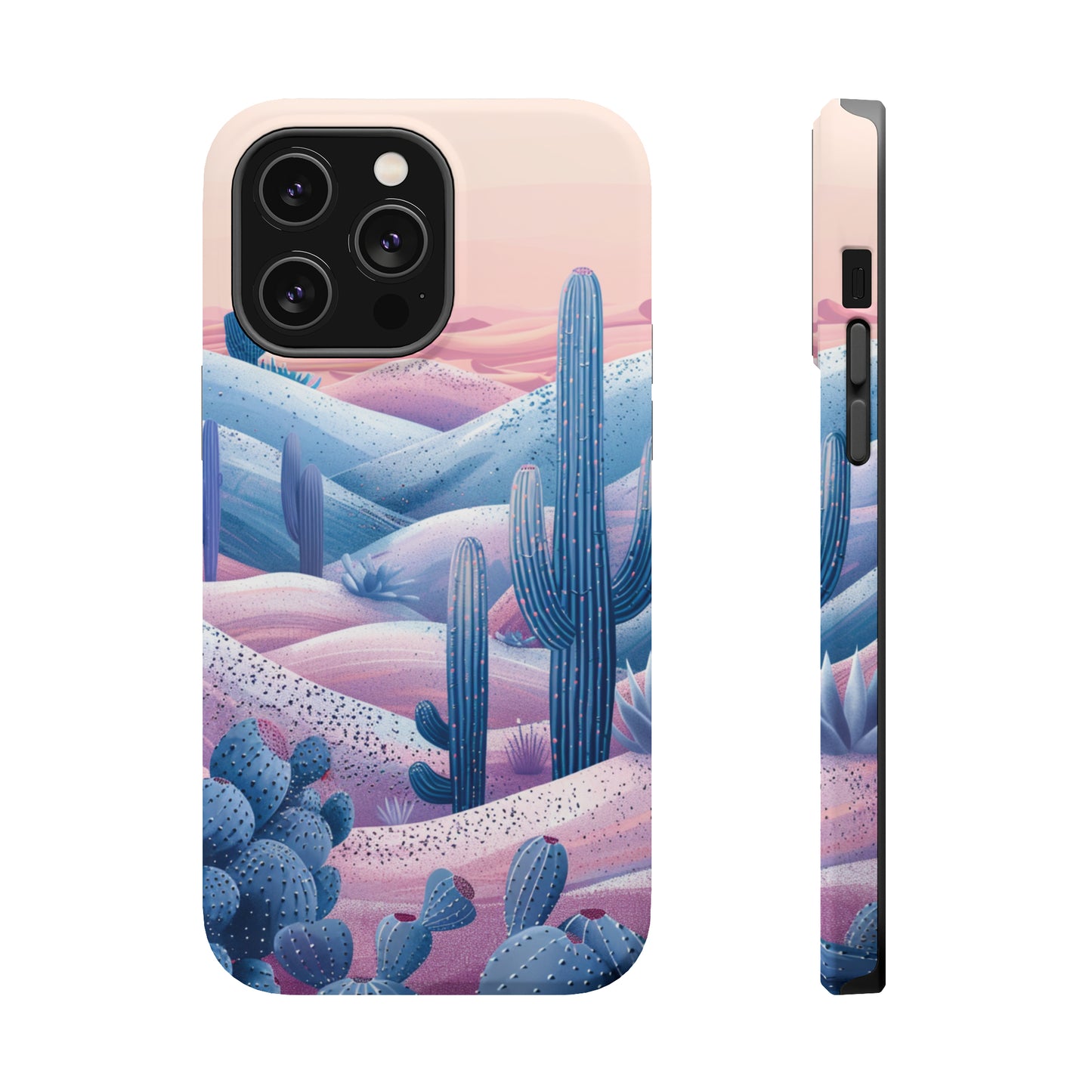 Desert Oasis MagSafe Case for iPhone – Cactus & Western Landscape Design for iPhone 15, 14 Pro Max, 13, and More!