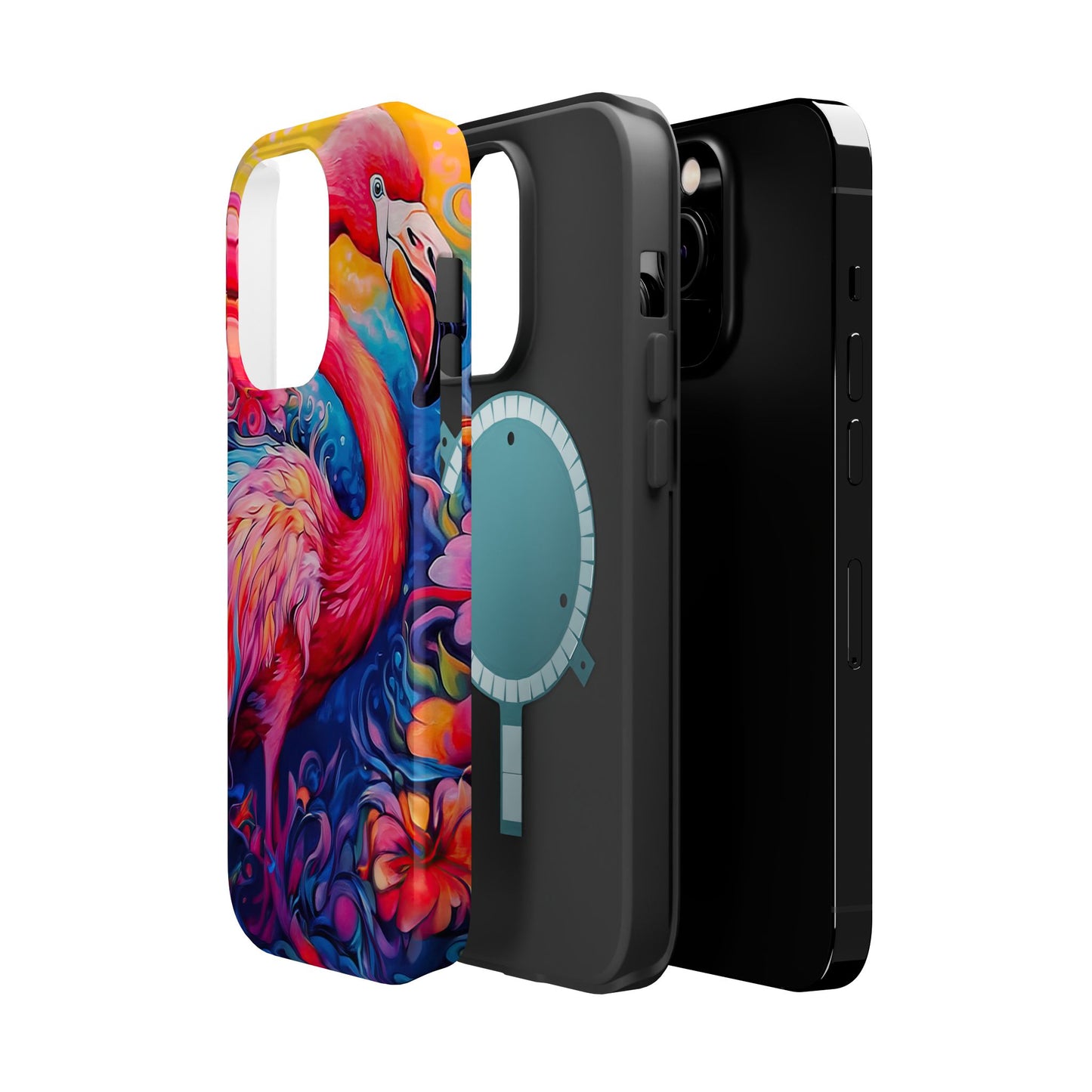 Flamingo Radiance – MagSafe iPhone Cases